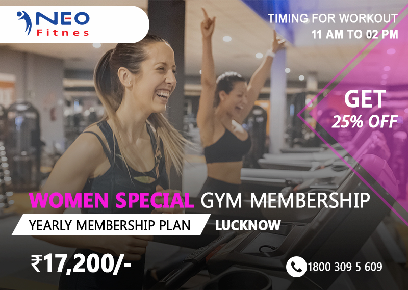 Women Special Gym Membership Under 17200/yearly