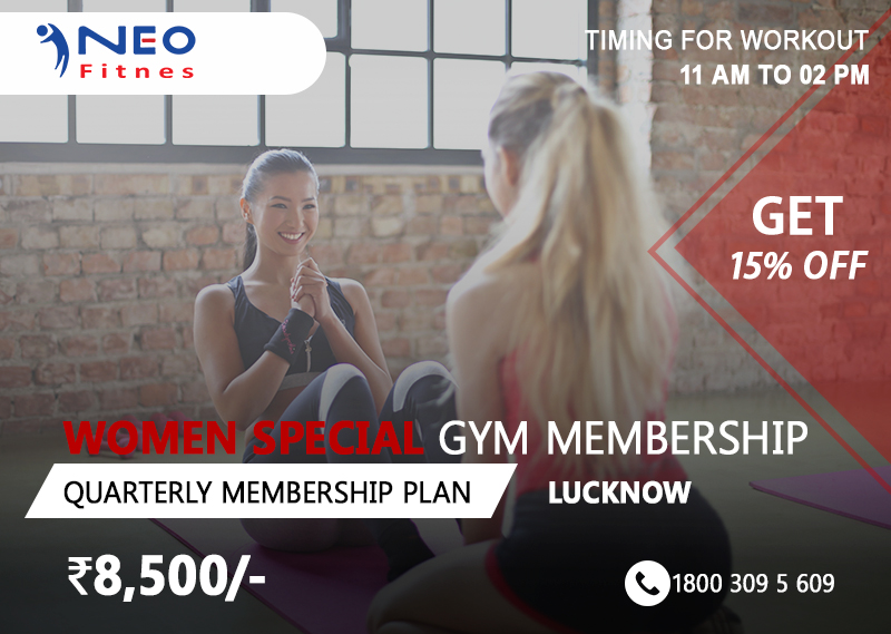Women Special Gym Membership Under 8500 for 3 month