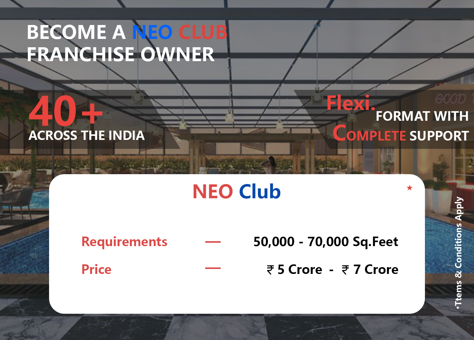 become a neo club franchise owner